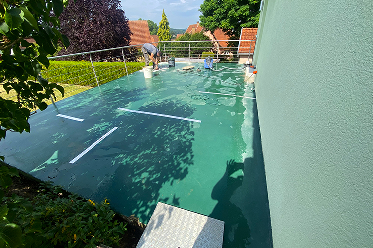 Kontinuierlicher Wasserkontaktwiderstand